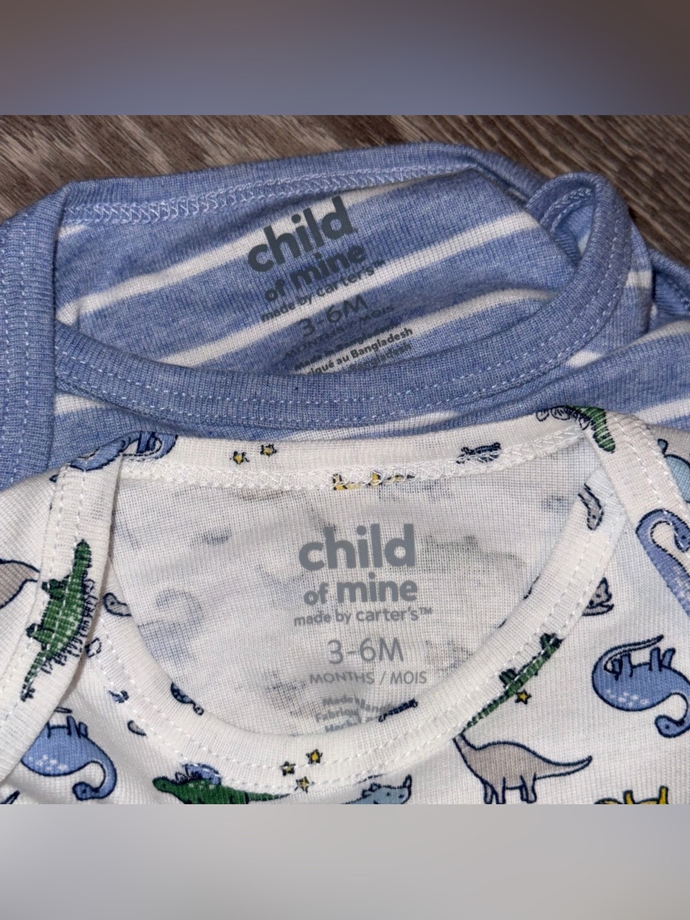 Child of mine by Carter 2 piece bodysuits - Picture 3 of 3